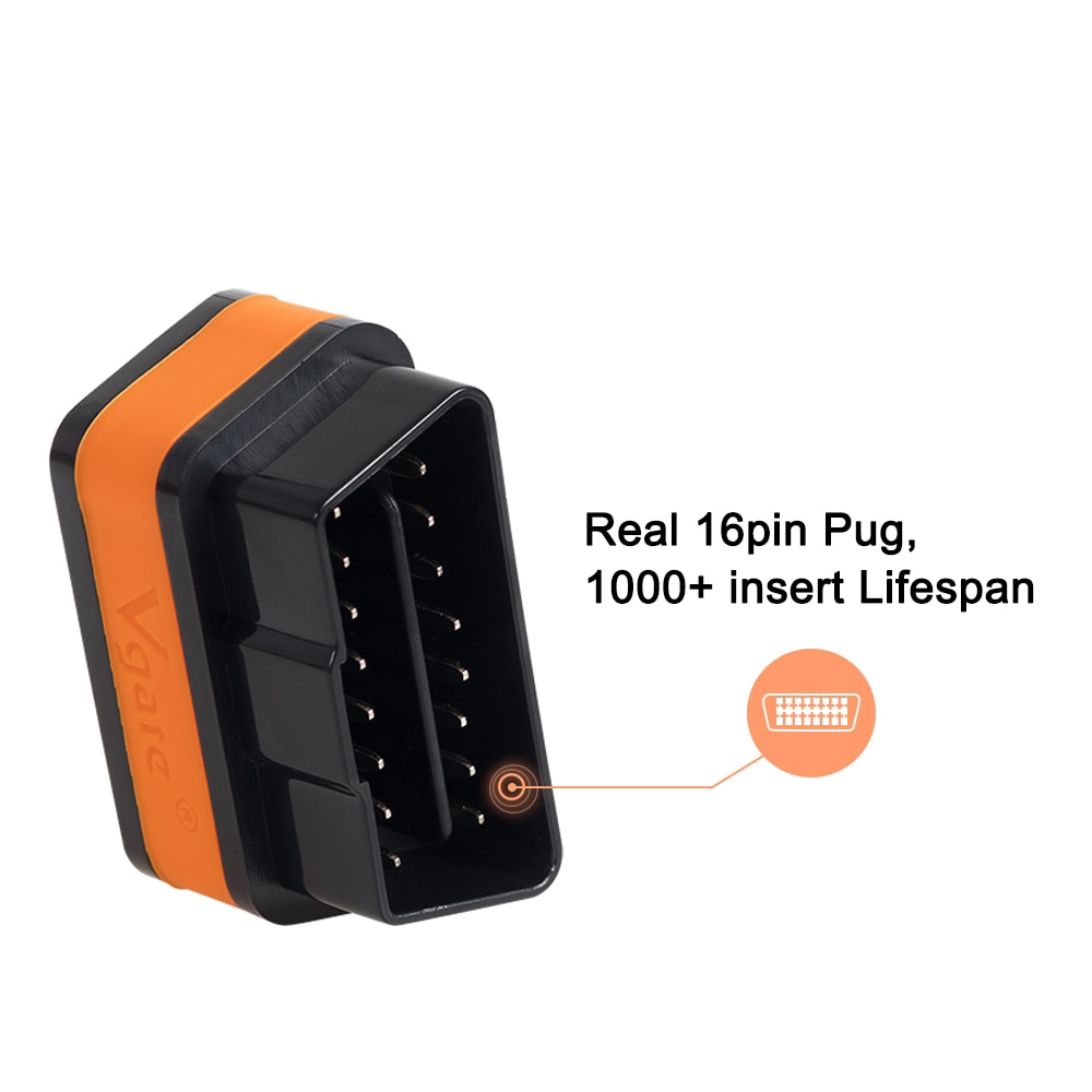 Máy Quét Mã Vgate Icar2 Elm327 Obd2 Kết Nối Bluetooth Elm 327 V2.1 Obd 2 Wifi Icar 2 Cho Android / Pc / Ios