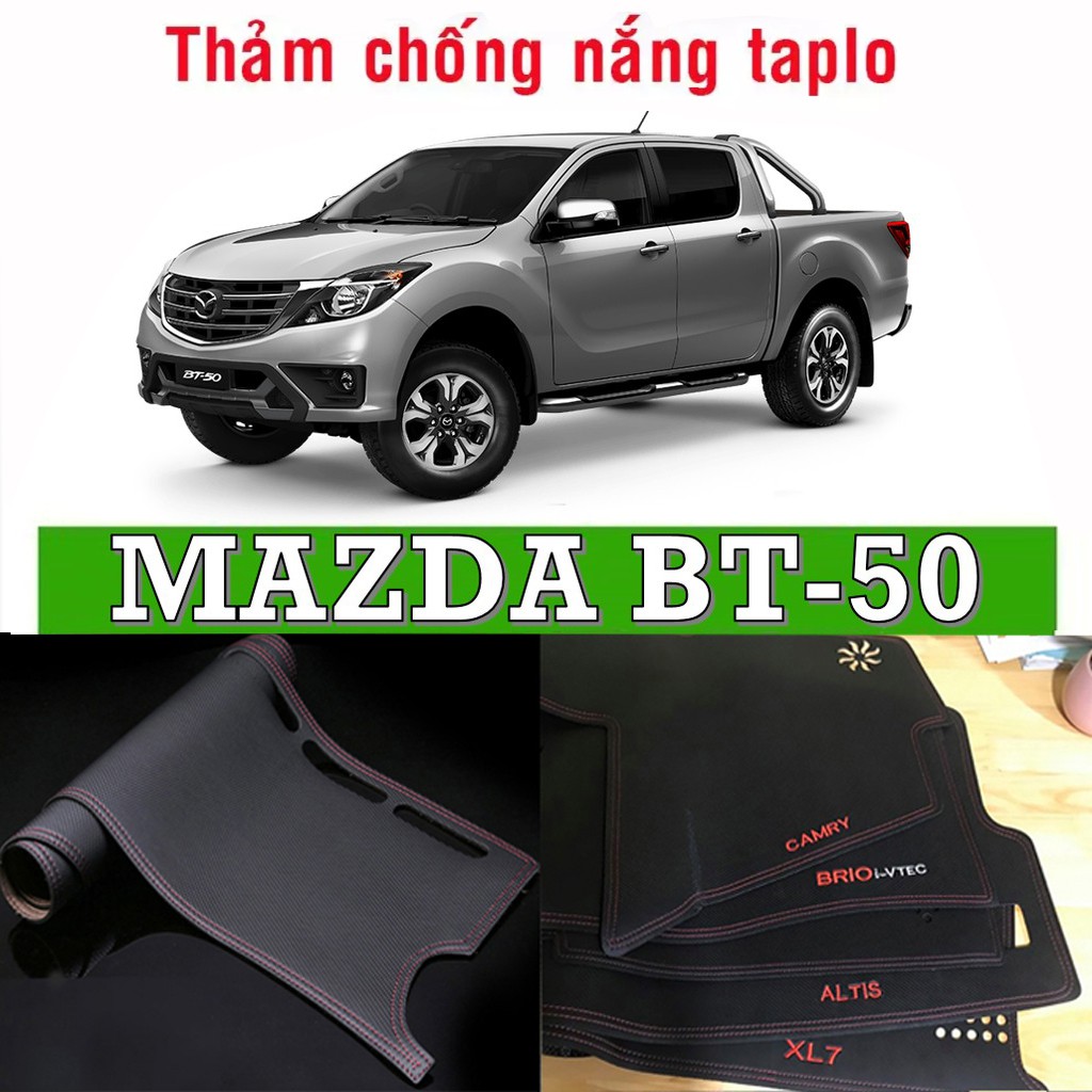 Thảm Taplo Da Carbon Xe Mazda BT 50 đời 2015-2022