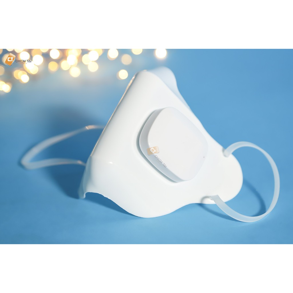 Khẩu trang nhựa trong suốt kèm Quạt hút có pin TOP MASK | BigBuy360 - bigbuy360.vn