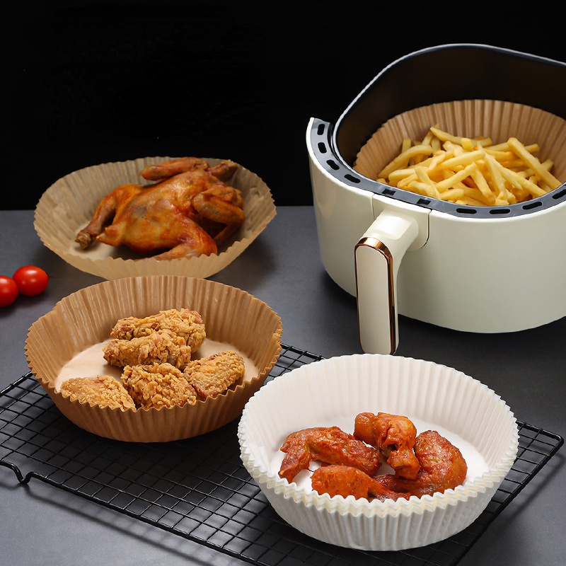 Set 100 Giấy Lót Nướng Bánh Chống Dính Chống Dầu Dùng Một Lần Tiện Dụng