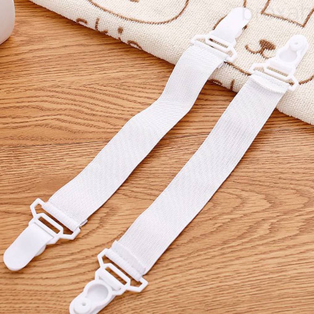Set 4 dây kẹp cố định vỏ chăn ga giường tiện dụng