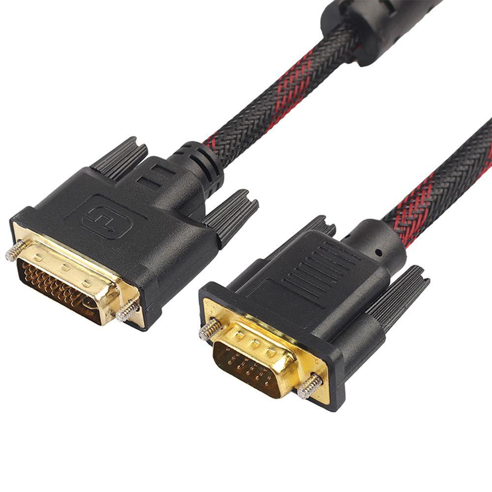 MYRONGVN Cáp ChuyểN DVI Sang VGA 1080P HDTV DVI-I 24 + 5