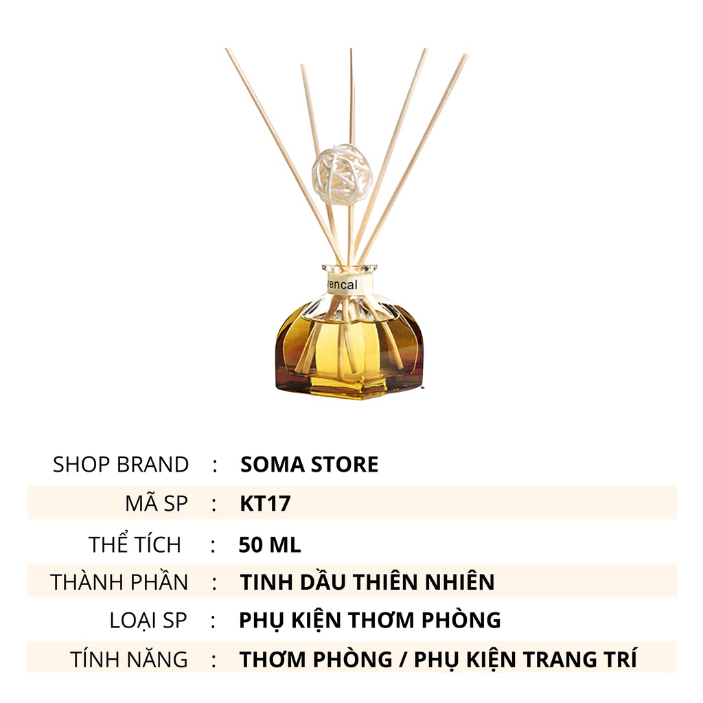 Tinh Dầu Nước Hoa Thơm Phòng Thiên Nhiên Lọ Khuếch Tán Thơm Để Phòng Tán