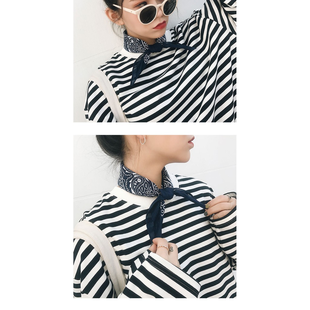 Khăn vuông badana chất liệu cotton kích thước 55*55 phụ kiện quà tặng king9