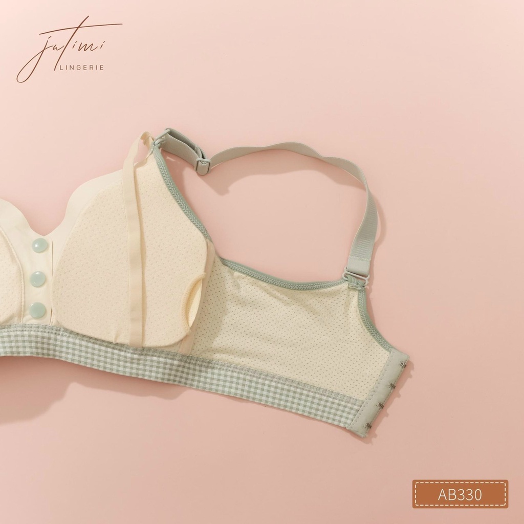 AB330. Áo lót bầu và sau sinh Just Bra thiết kế móc cài tiện lợi màu sắc xinh xắn