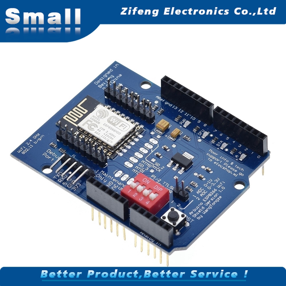 Bảng Mạch Phát Triển Esp8266 Esp-12E Uart Cho Arduino Uno R3 Bo Mạch