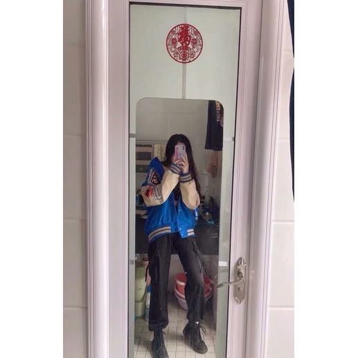 Áo khoác Bomber bóng chày nam nữ