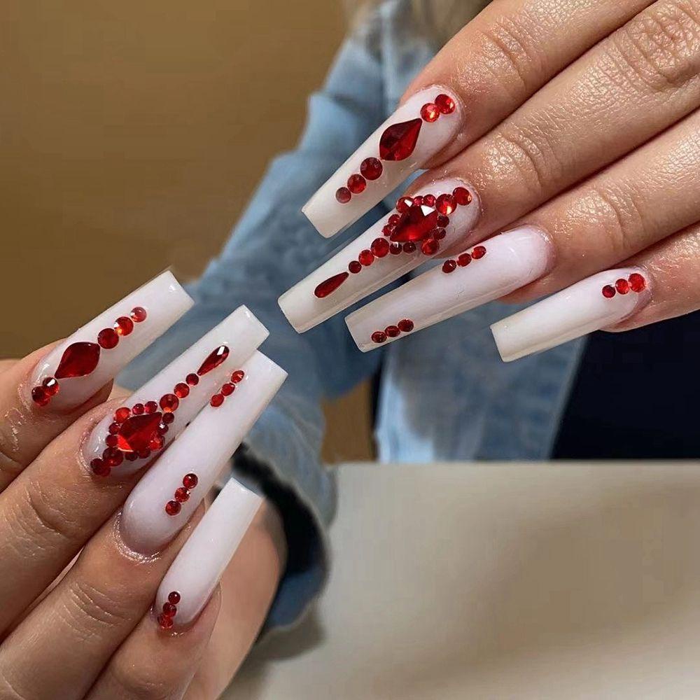 Hộp 24 Móng Tay Giả Có Thể Tháo Rời