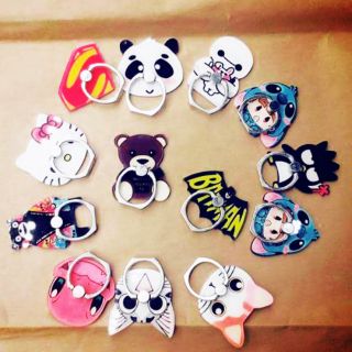 Móc kẹp dán lưng điện thoại hình thú anime