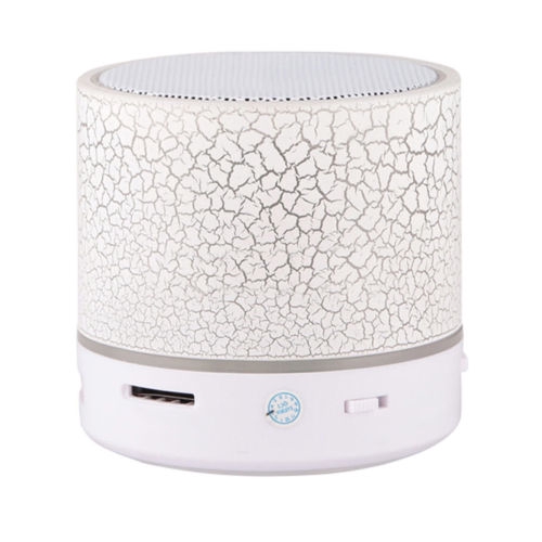 【P&amp;T】(Loa di động)Luminous Lights Rechargeable Wireless Bluetooth Speaker Portable Mini Super Bass Audio Speaker