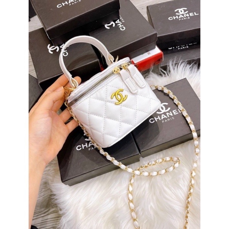 Túi Xách Nữ Mini Trần Trám, Túi Cốp Nữ Đeo Chéo Chan.el