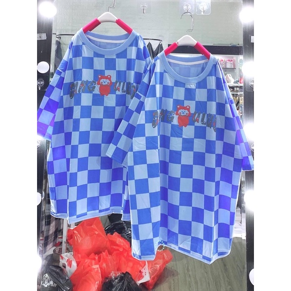 [RẺ VÔ ĐỊCH] Áo Thun Tay Lỡ Unisex Bàn Cờ Caro Mới - Áo Phông Form Rộng Nam Nữ Hàng Đẹp