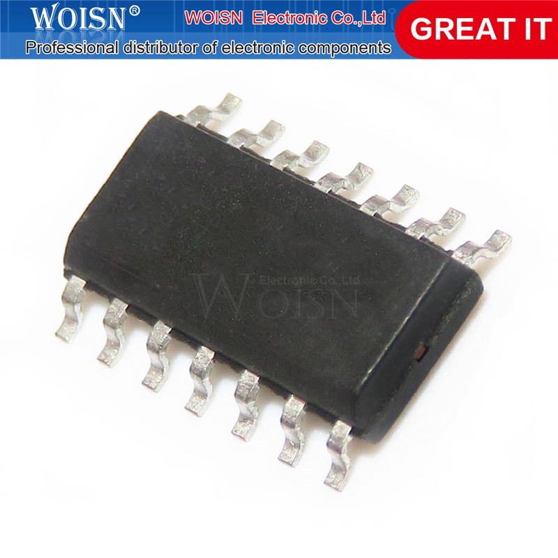 Bộ 10 Linh Kiện Điện Tử Ic Cd4013Bm Cd4013 Sop-14