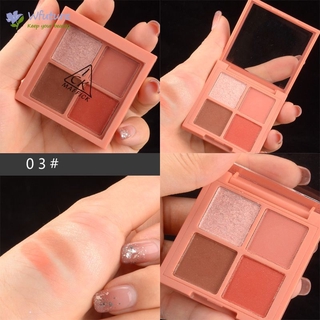(Hàng Mới Về) Bảng Phấn Mắt 4 Màu Ánh Kim Phân Cực Lấp Lánh