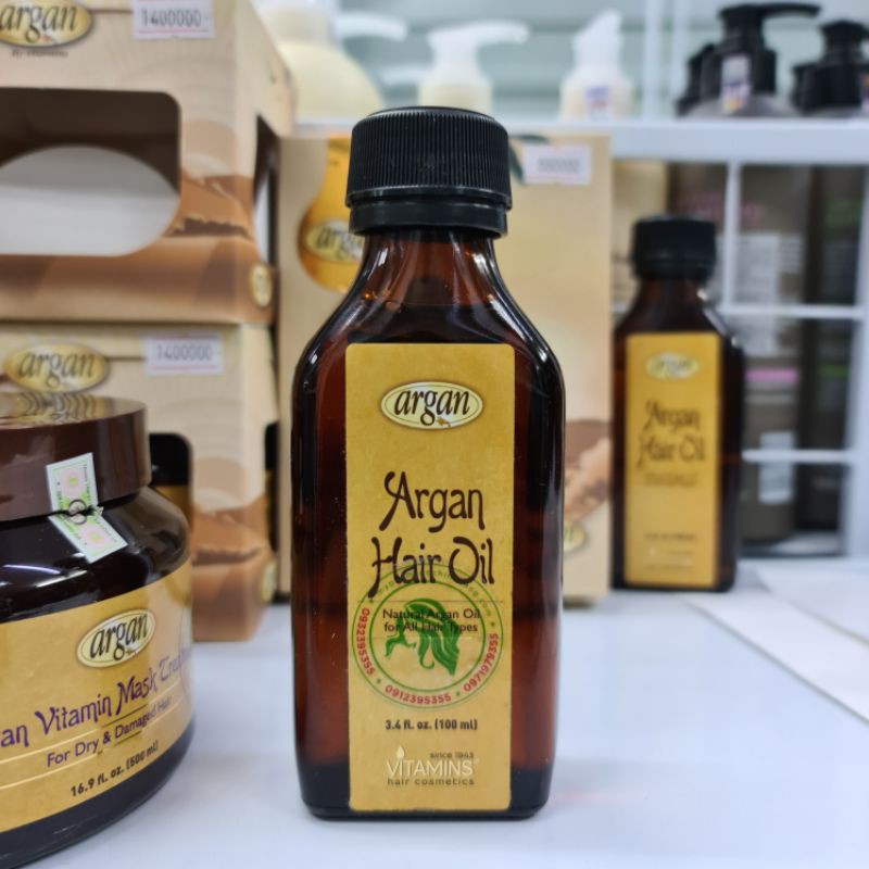 Tinh dầu phục hồi hư tổn Argan Vitamins 100ml