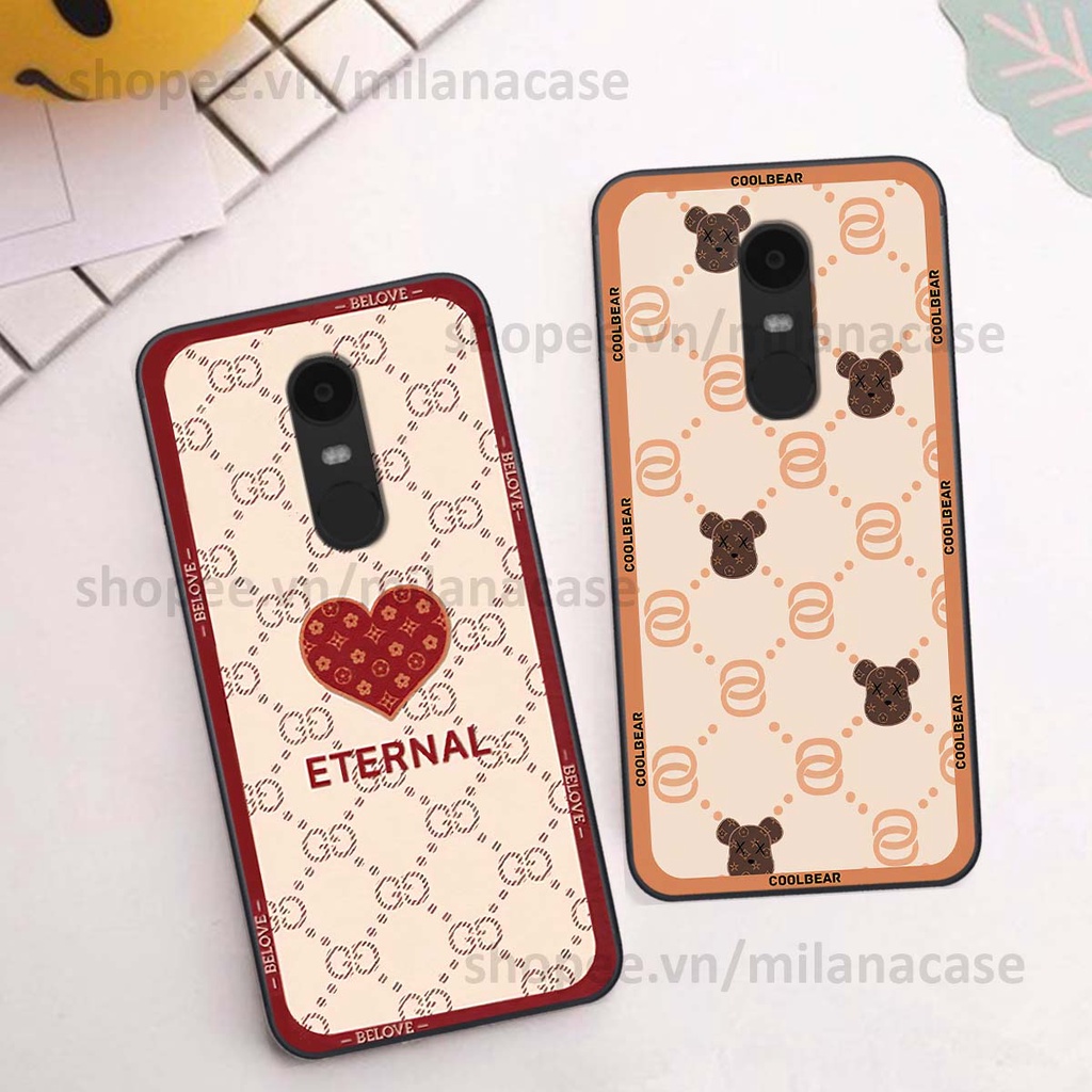 Ốp Xiaomi Redmi Note 4/ Note 4x / Redmi 5 Plus hình trái tim be love tình yêu siêu đẹp, cá tính, thời trang