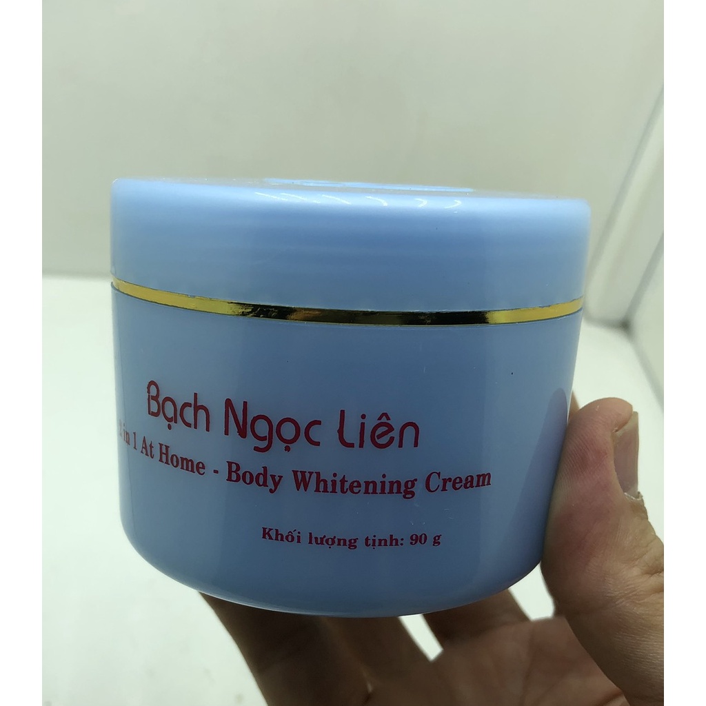 Bạch ngọc liên 2in1 at home body whitening cream dưỡng 90g