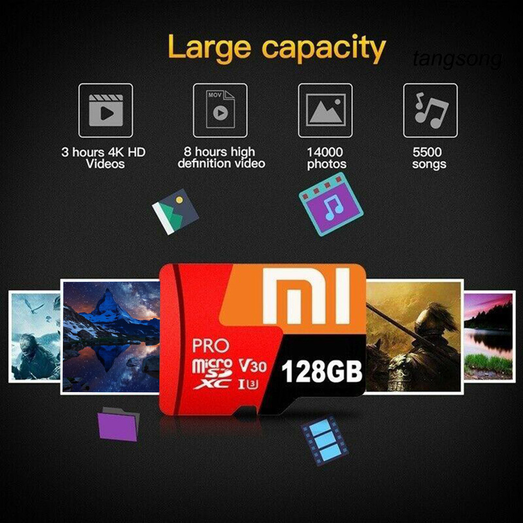 XIAOMI Đầu Đọc Thẻ Nhớ Tf Ddbg 64gb / 128gb / 256gb / 512gb / 1tb Tf Chất Lượng Cao