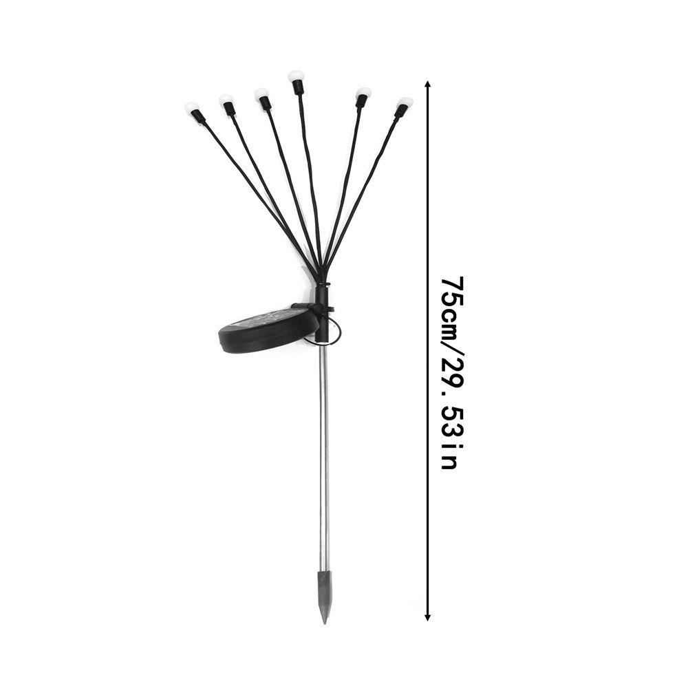 Yiyu Đèn Cỏ Chịu Nhiệt Dễ Sử Dụng Năng Lượng Mặt Trời Không Dây Để Lắc Với Gió Độc Đáo