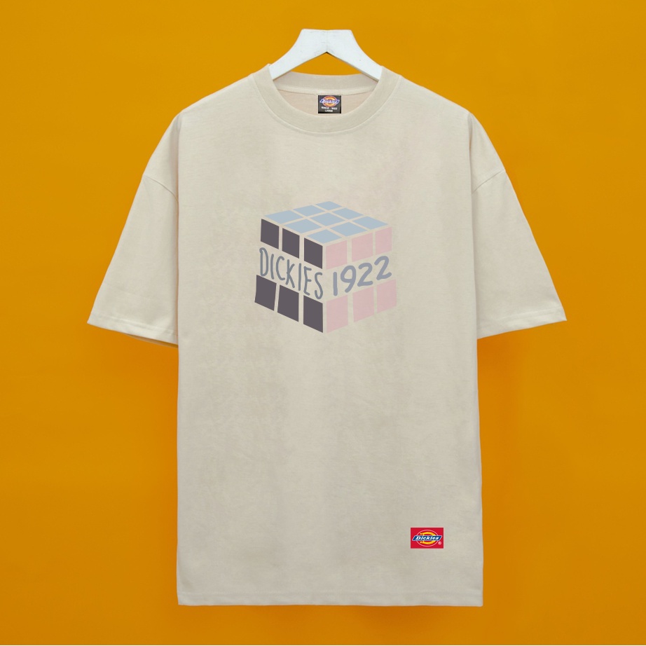 Áo Thun Dickies Rubic form rộng - T-Shirt Dickies cao cấp -DK 11- Streetwears SG