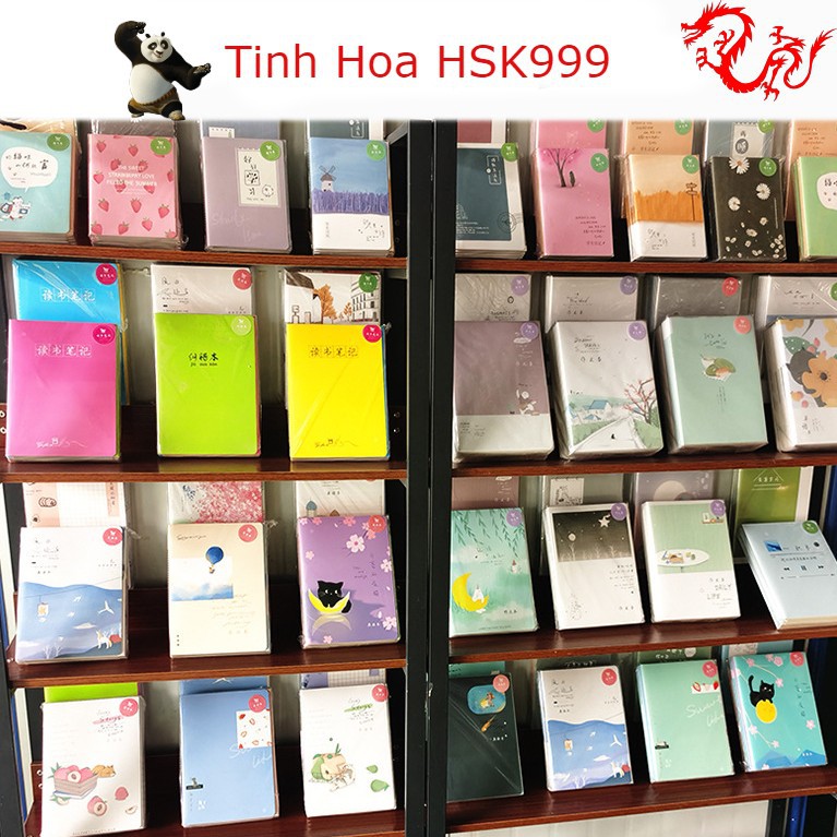 Vở Luyện Viết Chữ Hán Tạp Chí Lồng Đèn, Luyện Viết Tiếng Trung Nhật Hàn Siêu Dày 72 Trang MS02