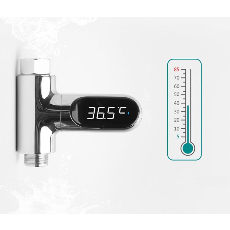 Máy Đo Nhiệt Độ Nước Tắm Hiển Thị LED