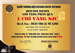 GIẢM BÉO DETOX BITCOIN COFFEE
