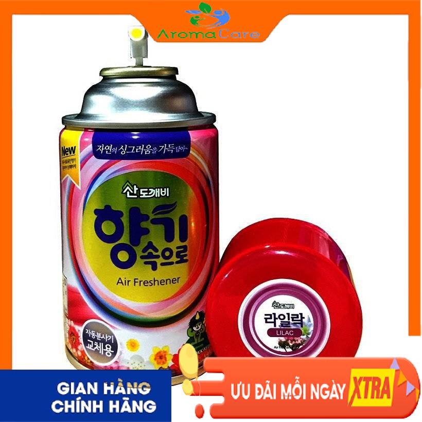 Nước hoa xịt phòng dành cho máy xịt phòng tự động Hàn Quốc 300ml hương cafe - AROMA CARE