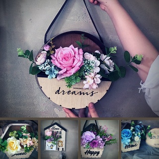 Hộp Hoa Treo Tường Chất Liệu Cao Cấp Trang Trí Nhà Cửa, Decor Phòng Khách Chất Liệu Lụa Cao Cấp Mê Thảo Flower