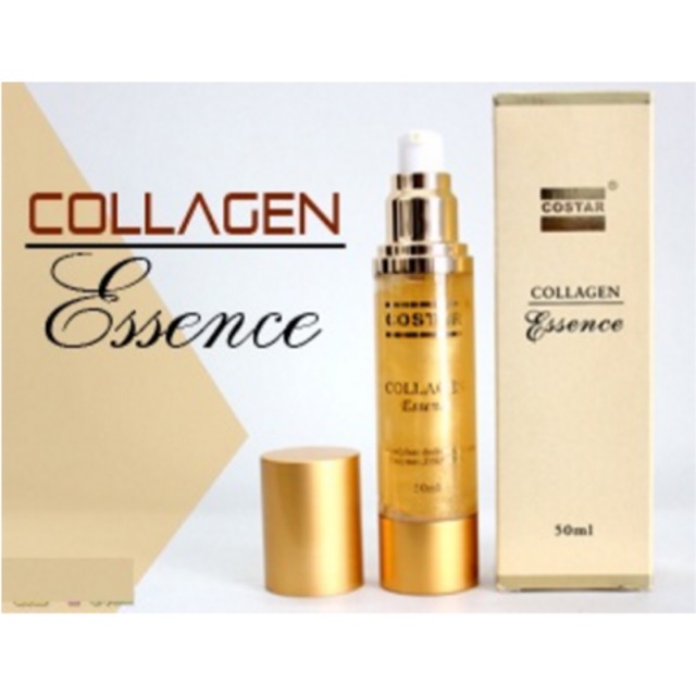 🌻🌼[HSD 03/2023] Serum COSTAR Collagen Essence Vàng Kết Hợp Nhau Thai Cừu 50ml của Úc