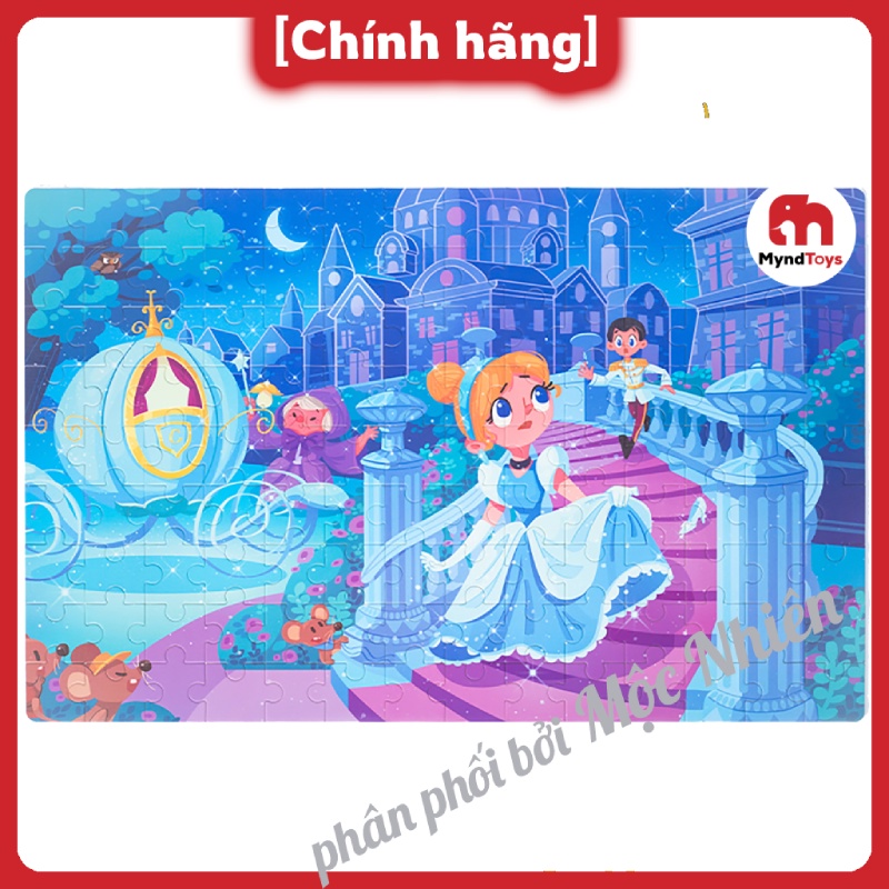 Đồ Chơi Xếp Hình MyndToys Classic Tale Puzzle Cinderella - Cô bé Lọ Lem Dành Cho Các Bé Trên 4 Tuổi