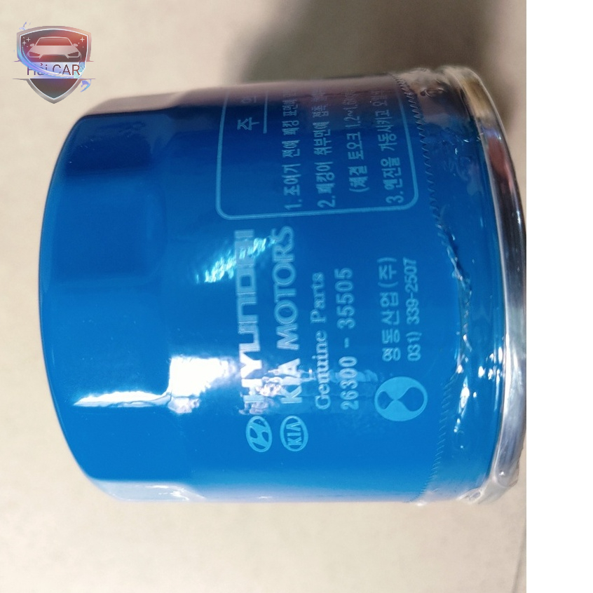 Lọc nhớt, lọc dầu động cơ xe Getz, Santafe, Starex, Elantra, Avante, Tucson, K3, Forte, Cerato, Rio chính hãng