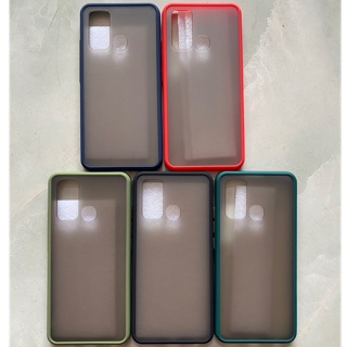 Ốp lưng Vivo Y50 viền màu lưng nhám cực đẹp