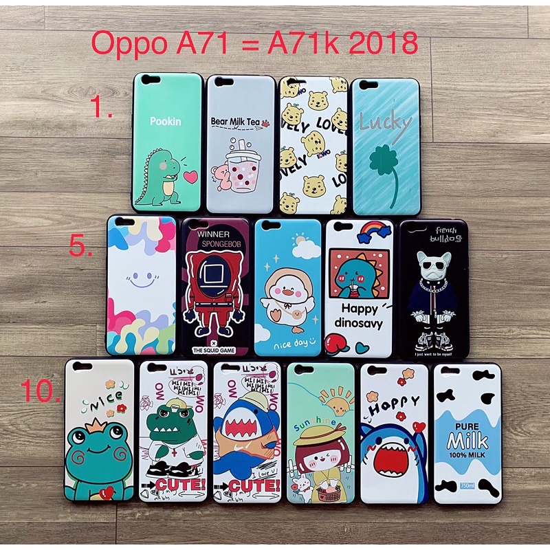 Ốp oppo A71 - A71k 2018 giá rẻ 19k-19k