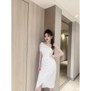 SIZE>>65KG ĐẦM BODY MANGO GÂN LỆCH VAI