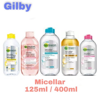 Image of 0Garnier Micellar Water 125 | 400 ml | Sensitive / Acne / Oil / Rose / Vit c