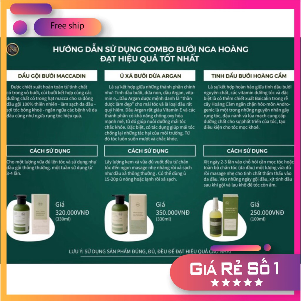 Tinh dầu bưởi mọc tóc Nga Hoàng | BigBuy360 - bigbuy360.vn