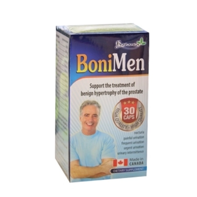 BoniMen - Tem tích điểm 6 tặng 1 , hết tiểu đêm, không lo tiền liệt tuyến