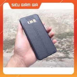 Ốp lưng vân da cao cấp auto focus cho samsung s8 - samsung s8 plus