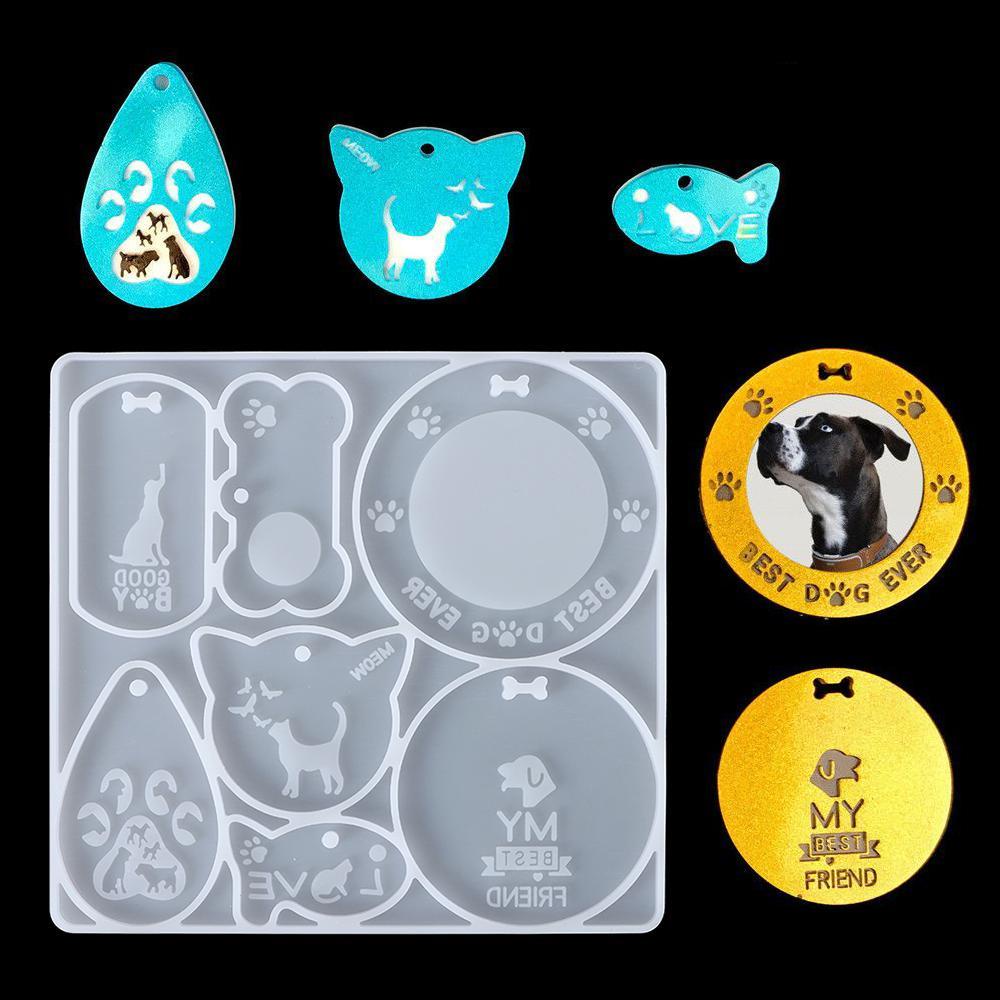 Khuôn Silicone Làm Trang Sức Hình Xương Độc Đáo