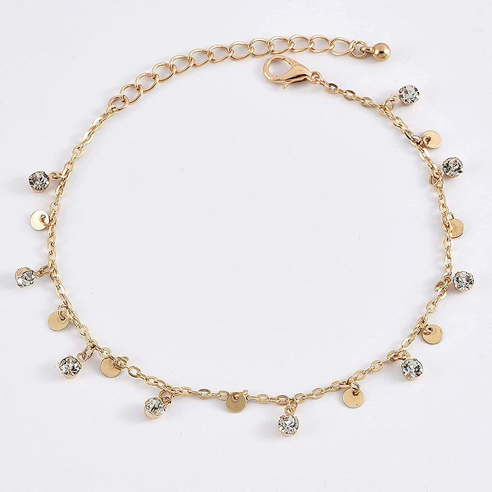 Lắc Chân Dạng Chuỗi Hạt Thời Trang Đi Biển Quyến Rũ Cho Nữ