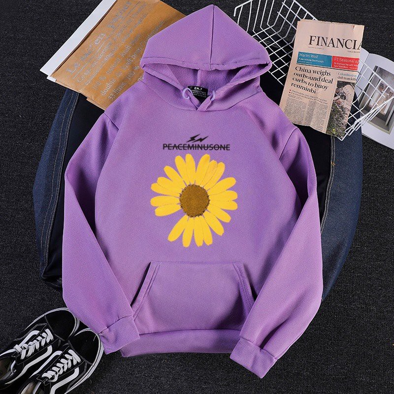 ÁO KHOÁC HOODIE NỮ UNISEX IN HÌNH BÔNG CÚC CHẤT LIỆU NỈ MỀM MỊN THOÁNG MÁT GIỮ ẤM CHO CƠ THỂ RẤT TỐT