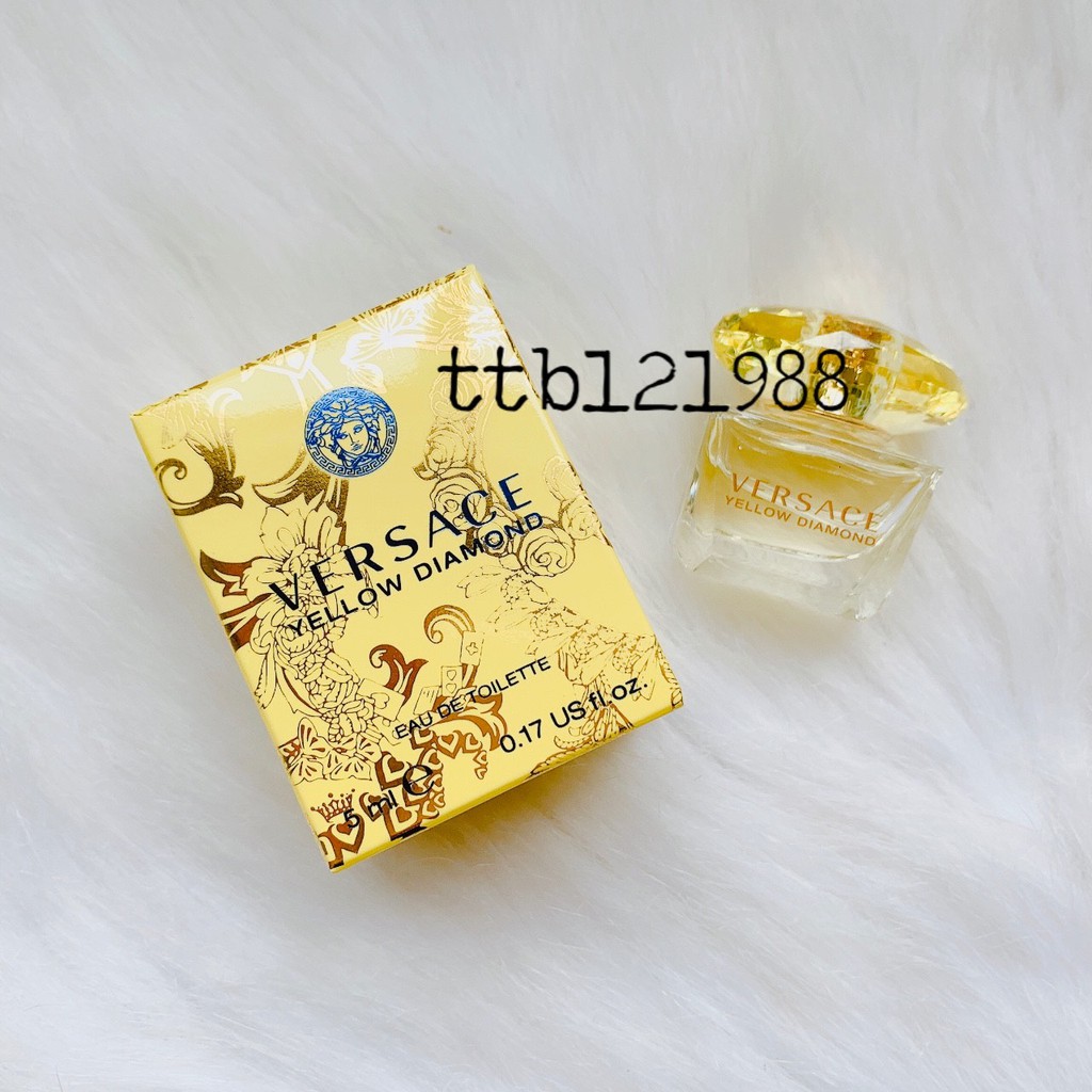 Nước Hoa Nữ Versace Yellow Diamond 5ml