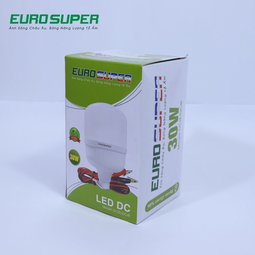 Bóng Đèn Led Trụ DC EUROSUPER Cho Ánh Sáng Tự Nhiên, Tiết Kiệm Năng Lượng Công Suất 20W - 30W