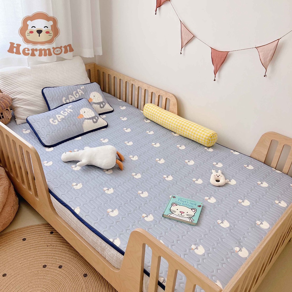 Set chiếu điều hòa kèm gối cho bé phân phối chính hãng Bonbon mart