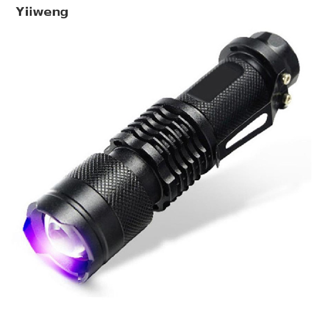 Đèn pin LED UV mini 3 chế độ phóng to được dùng được ngoài trời