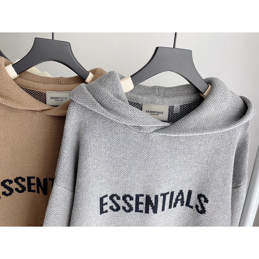 Áo Hoodie Essentials Chất Len Cao Cấp Form Unisex Fullbox