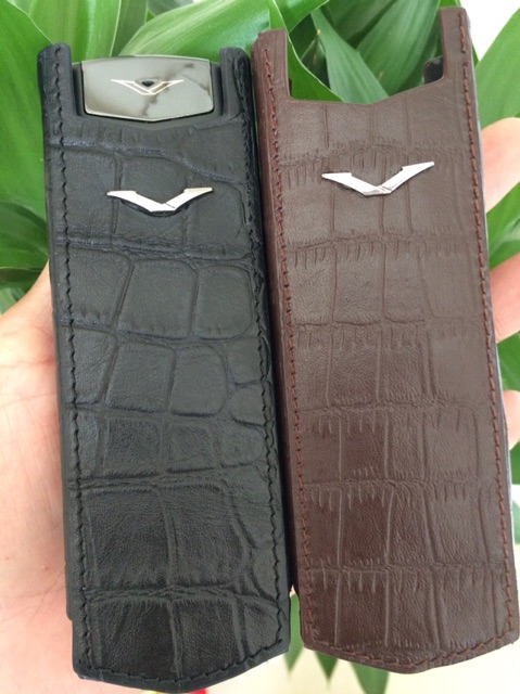 Bao da Vertu Signature S Da Thật