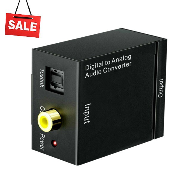 Bộ Chuyển Đổi Âm Thanh Kỹ Thuật Số Pag Hd1080P Sang Analog Rca L / R 3.5mm