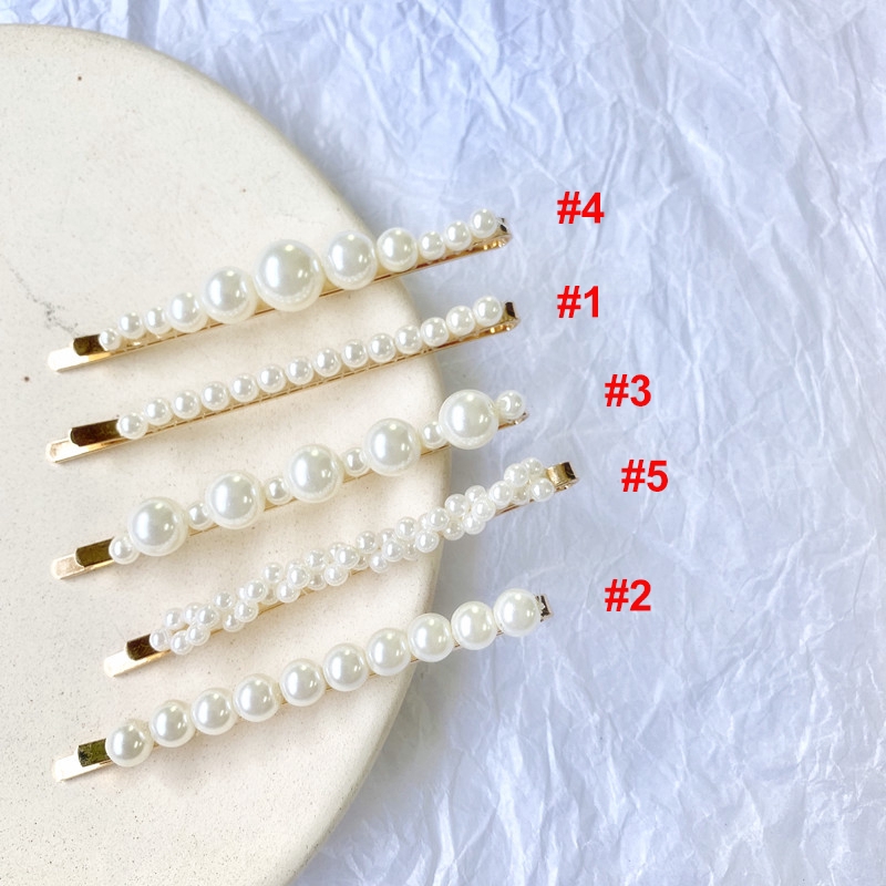 Ins Popular Korean Stylish Girls Hair Clip,Women Imitation Barrette,New Pearl Hairpin,Cute Headwear
